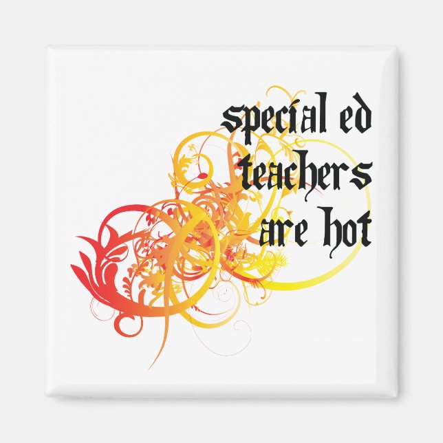 Special Ed Teachers Are Hot Magnet (Front)