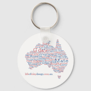 Special Edition Aussie Slang Keyring