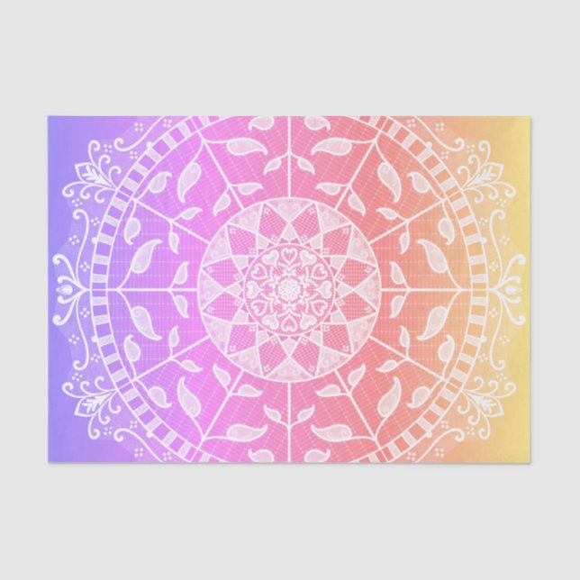 Special Edition Gwias Mandala Tissue Paper (Front)