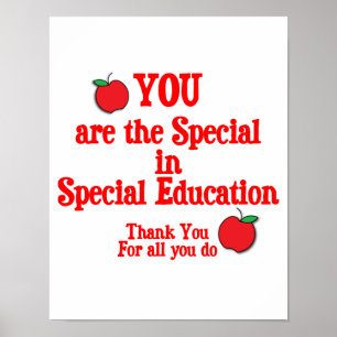 Special Education Appreciation Poster
