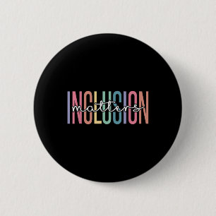 Special Education Autism Awareness Teacher Inclusi 6 Cm Round Badge