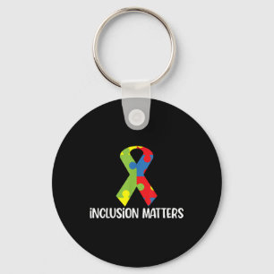 Special Education Autism Awareness Teacher Inclusi Key Ring