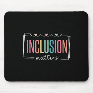 Special Education Autism Awareness Teacher Inclusi Mouse Mat