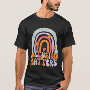Special Education Autism Awareness Teacher Inclusi T-Shirt
