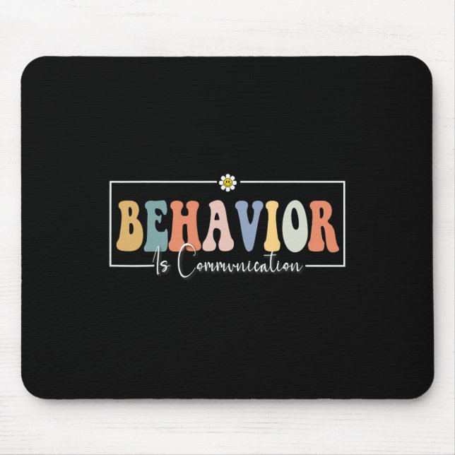 Special Education Ed Teacher Sped Behavior Is Comm Mouse Mat (Front)