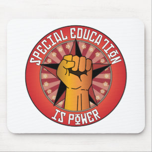 Special Education Is Power Mouse Mat