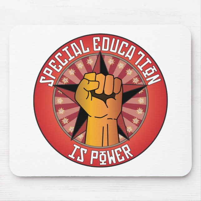 Special Education Is Power Mouse Mat (Front)