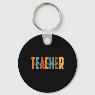 Special Education Lead Teacher Autumn Love Fall Th Key Ring
