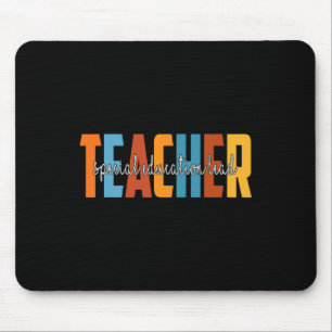 Special Education Lead Teacher Autumn Love Fall Th Mouse Mat