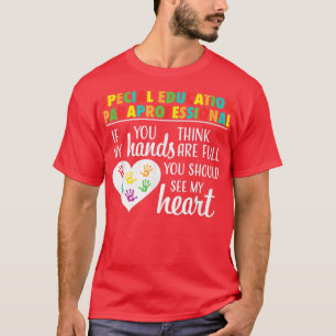 Special Education Paraprofessional Cute Appreciati T-Shirt