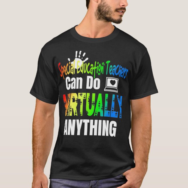 Special Education Remote Learning Novelty Top For  (Front)