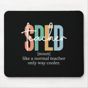 Special Education Sped Teacher Definition For Wome Mouse Mat