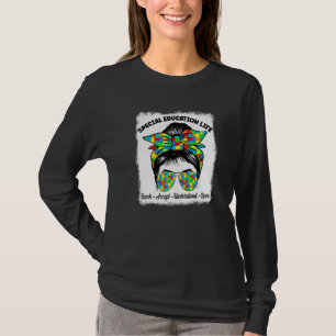 Special Education Teach Accept Understand Love Spe T-Shirt