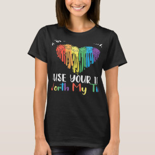 Special Education Teacher Because Your Life Is Wor T-Shirt
