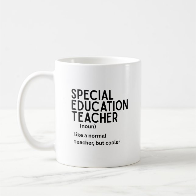 special education teacher Definition Coffee Mug (Left)