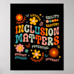 Special Education Teacher Inclusion Problems Autis Poster