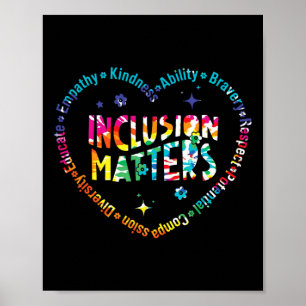 Special Education Teacher Inclusion Problems Autis Poster