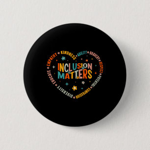 Special Education Teacher Inclusion S Autism Aware 6 Cm Round Badge