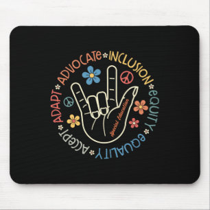 Special Education Teacher Inspirational Autism Awa Mouse Mat