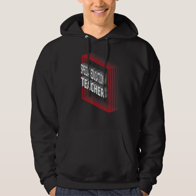 Special Education Teacher Job Title Appreciation R Hoodie (Front)