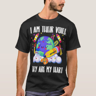 Special Education Teacher Kids Back to africa afri T-Shirt