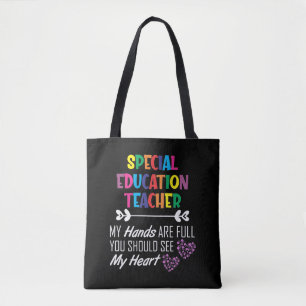 Special Education Teacher School Educator Teaching Tote Bag