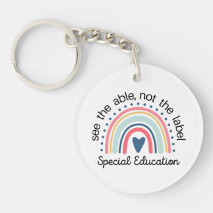 Special Education Teacher Shirt,Sped Teacher Key Ring