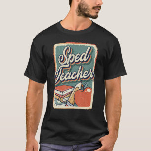 Special Education Teacher SPED ED Retro Retro Vint T-Shirt