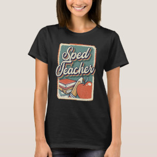 Special Education Teacher SPED ED Retro Retro Vint T-Shirt