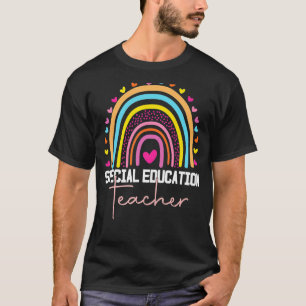 Special Education Teacher Sped Ed Sped Leopard Rai T-Shirt