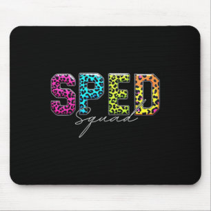Special Education Teacher Sped Squad School Team L Mouse Mat