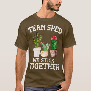 Special Education Teacher Team Sped Leopard 2 T-Shirt