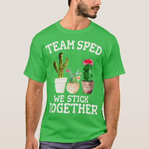 Special Education Teacher Team Sped Leopard T-Shirt