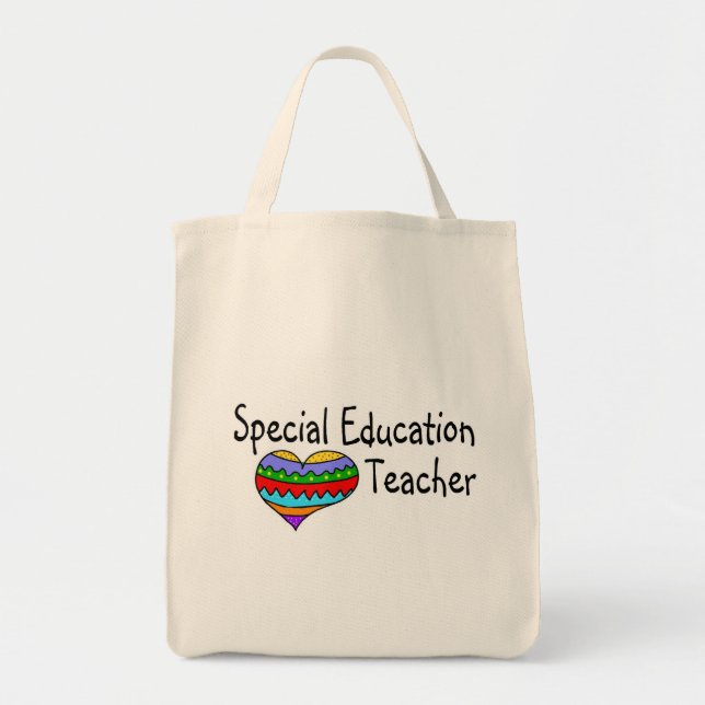 Special Education Teacher Tote Bag (Front)