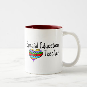 Special Education Teacher Two-Tone Coffee Mug