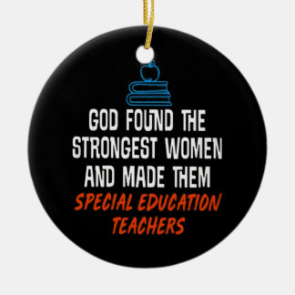 Special Education Teachers Ceramic Tree Decoration