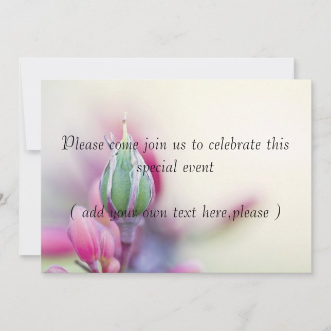 Special event invitation (Front)