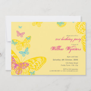 SPECIAL EVENT INVITES :: butterflies 6L