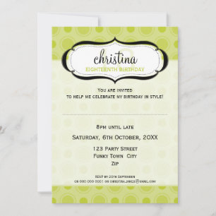 SPECIAL EVENT INVITES :: delicious 6P