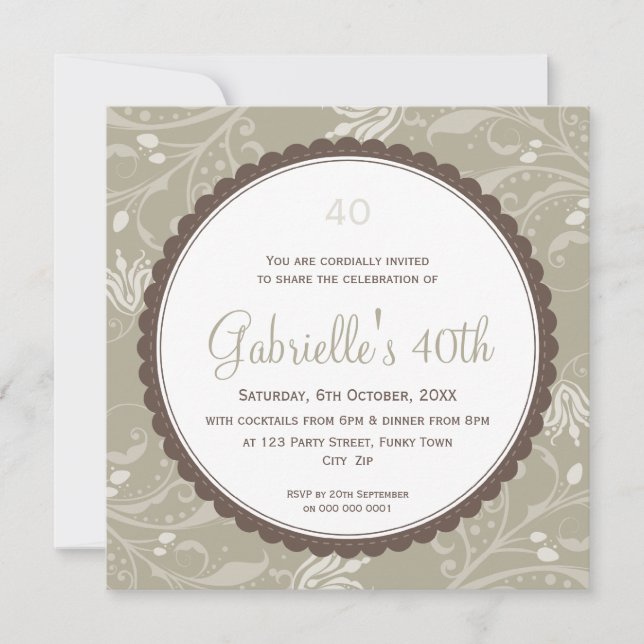 SPECIAL EVENT INVITES :: round scallop 3SQ (Front)