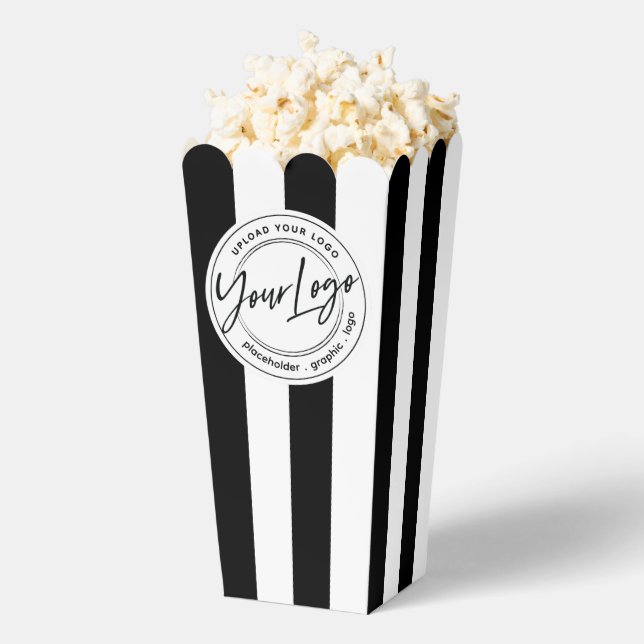 Special Event Movie Night Company Logo Popcorn Favour Box (Popped)