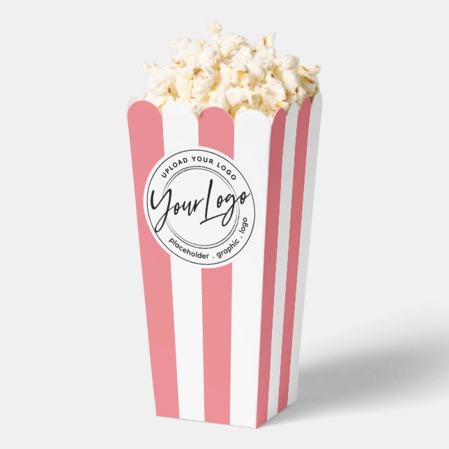 Special Event Movie Night Company Logo Popcorn Favour Box (Popped)