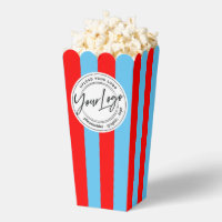 Special Event Movie Night Company Logo Popcorn