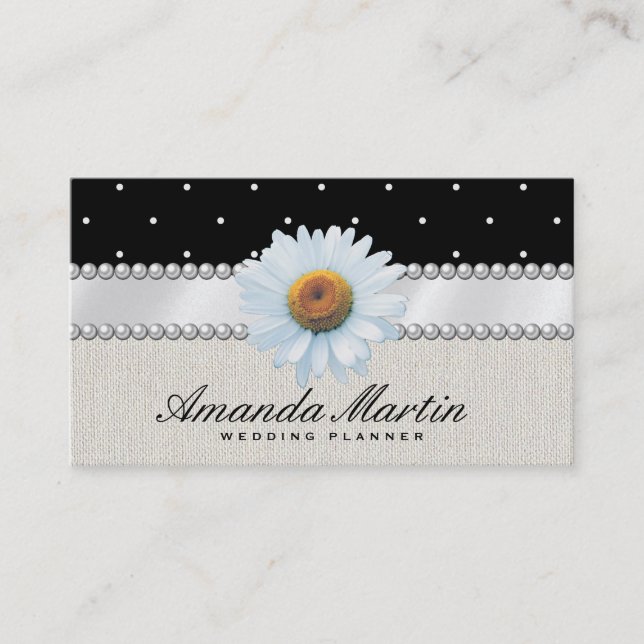 Special Events | Classic Polka Dots Business Card (Front)