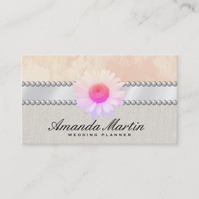 Special Events | Elegant Flower Business Card (Front)
