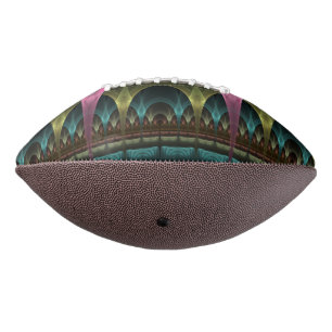 Special Fantasy Pattern Abstract Colourful Fractal American Football