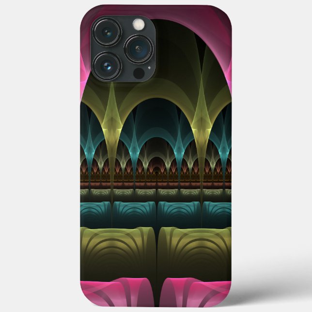 Special Fantasy Pattern Abstract Colourful Fractal Case-Mate iPhone Case (Back)