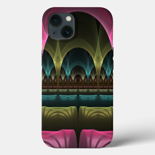 Special Fantasy Pattern Abstract Colourful Fractal Case-Mate iPhone Case (Back)