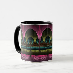 Special Fantasy Pattern Abstract Colourful Fractal Mug