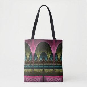 Special Fantasy Pattern Abstract Colourful Fractal Tote Bag
